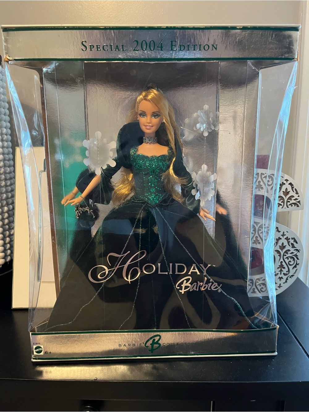 Barbie Holiday Special 2004 Edition - Green Holiday Gown NIB